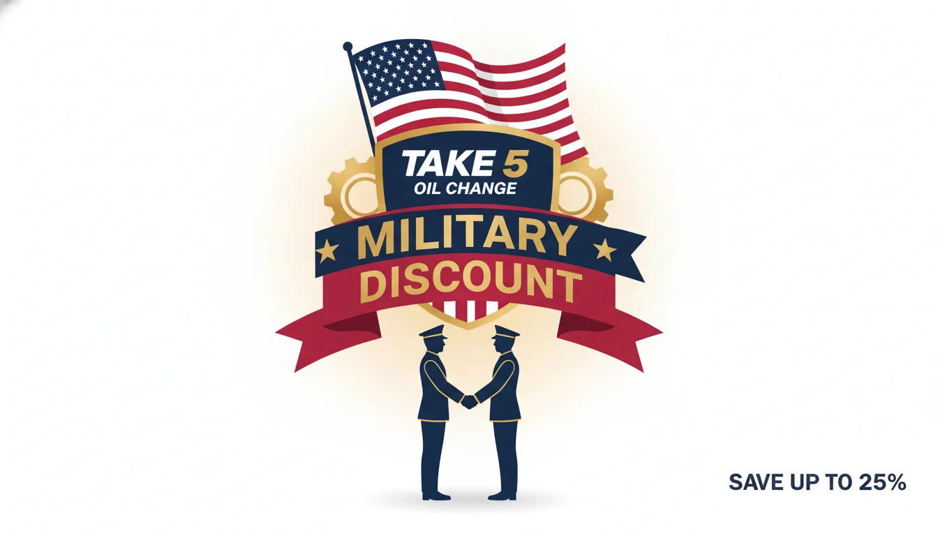 Take 5 Oil Change Military Discount