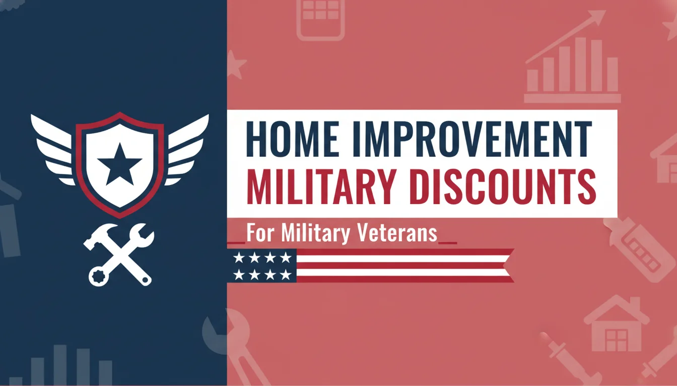 Home Improvement Military Discounts