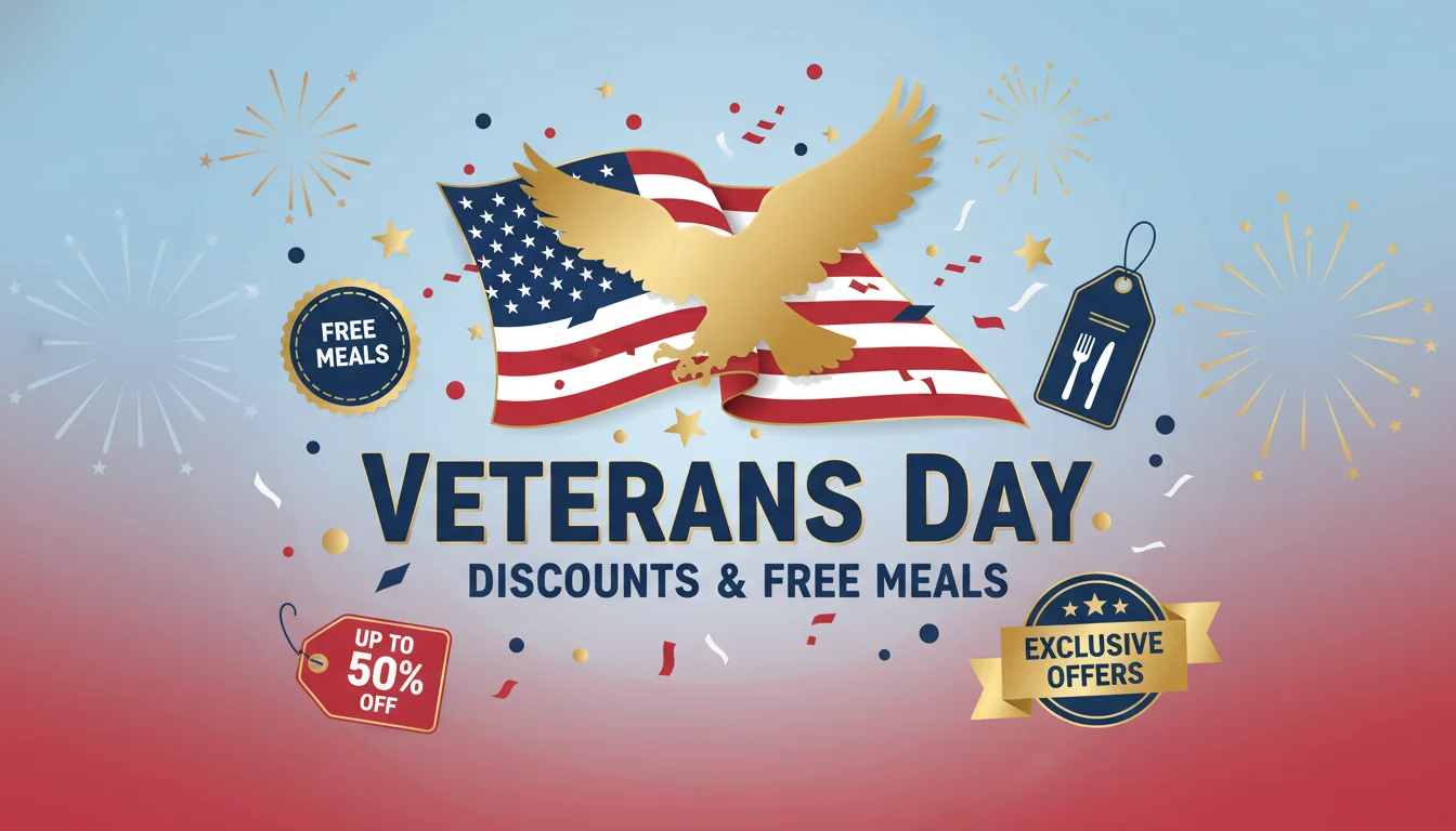 Places with Veterans Day Discounts 2026
