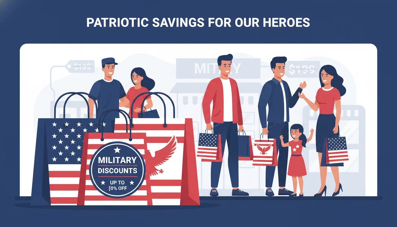 Retail and Shopping Military Discounts 2026