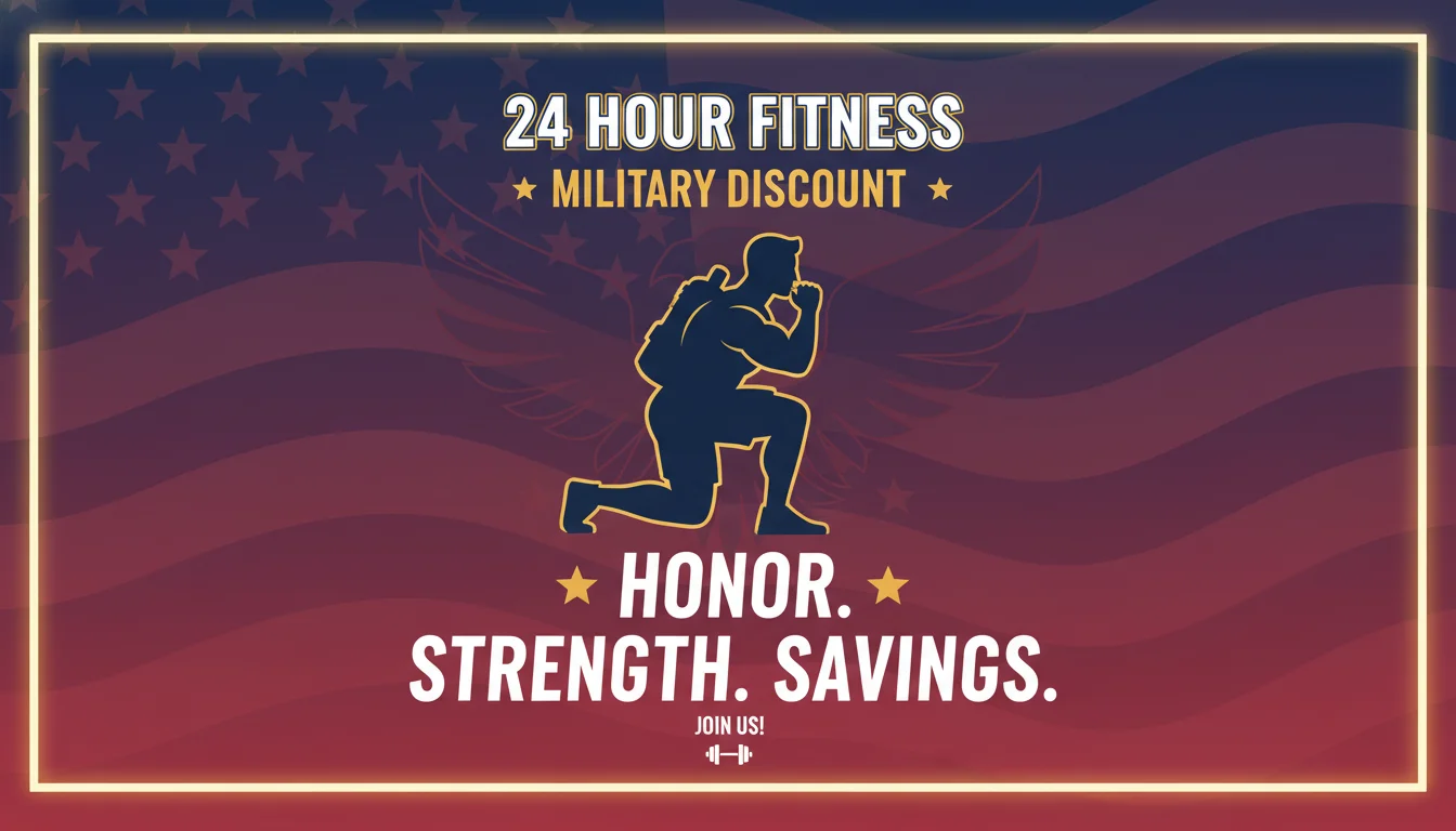 24 Hour Fitness Military Discount