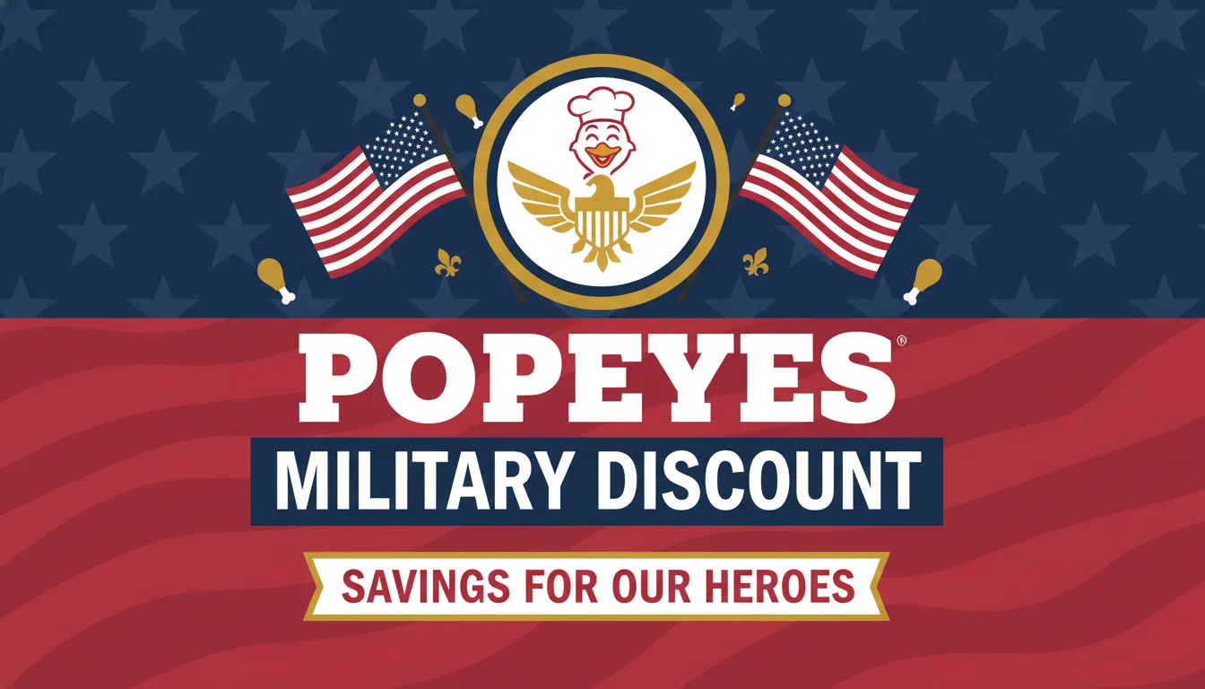 Popeyes Military Discount