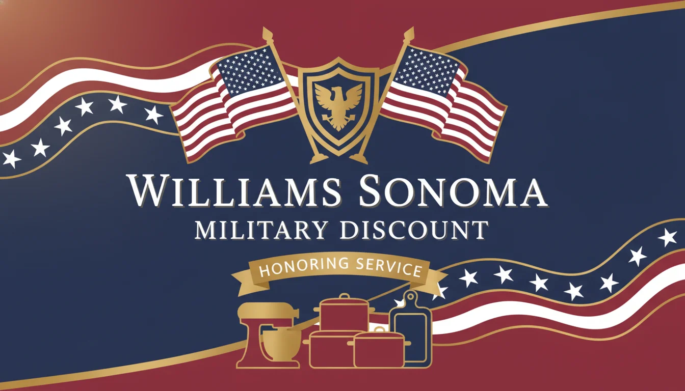 Williams Sonoma Military Discount