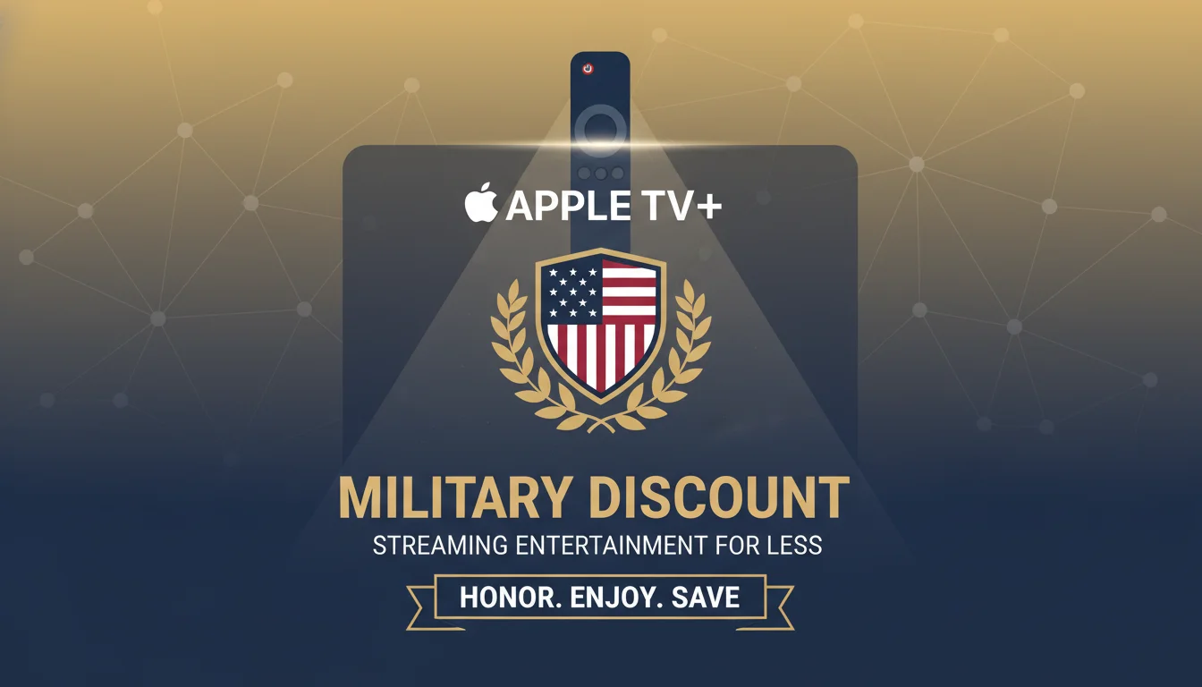 Apple TV Plus Military Discount