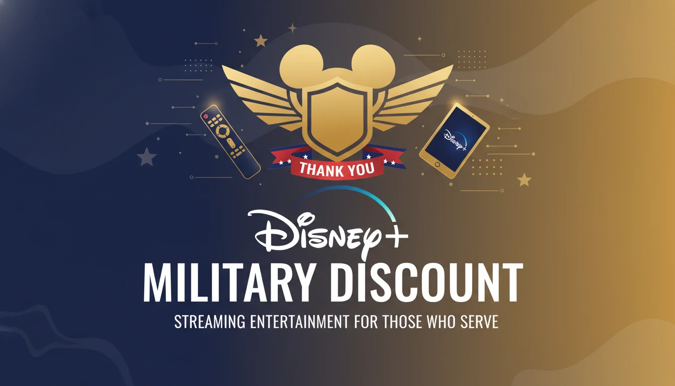 Disney Plus Military Discount